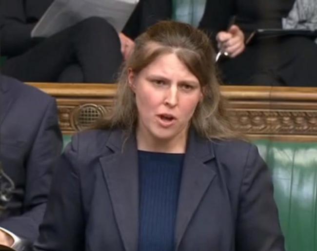 Rachel Maskell MP in parliament