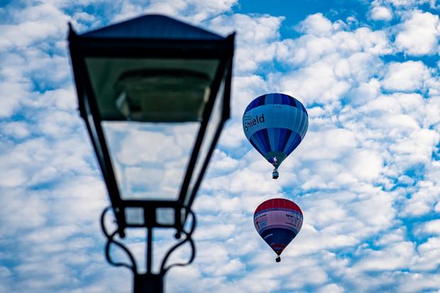 York Press: Why not choose an experience gift such as a hot air balloon ride. Picture: PA