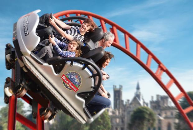 York Press: For thrill seekers, tickets to Alton Towers makes a great gift. Picture: Alton Towers