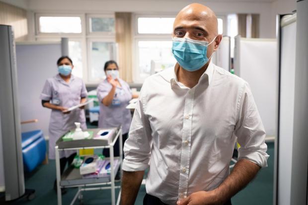York Press: Health secretary, Sajid Javid visits St George's Hospital in south west London where he talked to staff and met Covid 19 patients who are being treated with a new anti-viral drug. Photo via PA.