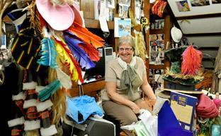 York Press: Rosemary working at the Theatre Royal costume department in 2012