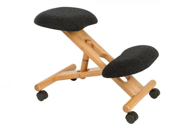 York Press: The Hanlin Wood Framed Kneeling Chair is available via Furniture At Work. Picture: Furniture At Work