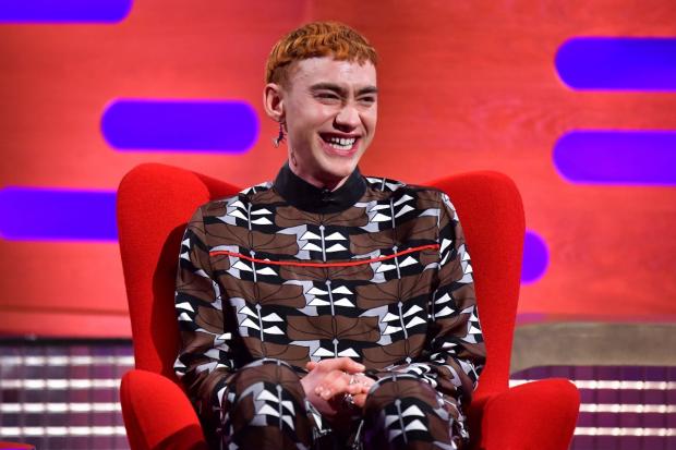 York Press: Olly Alexander during the filming for the Graham Norton Show in January 2021 (Matt Crossick/PA)