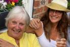 Julie- Anne Smith with Rosemary Bentley in happier times. Tributes are being paid to Rosemary who has died aged 74