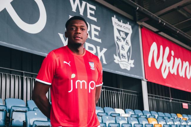 Cameroonian centre-back Maxim Kouogun on signing for York City