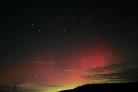 The Northern Lights above Orton Scar Yorkshire Dales Picture: Callum Stott.