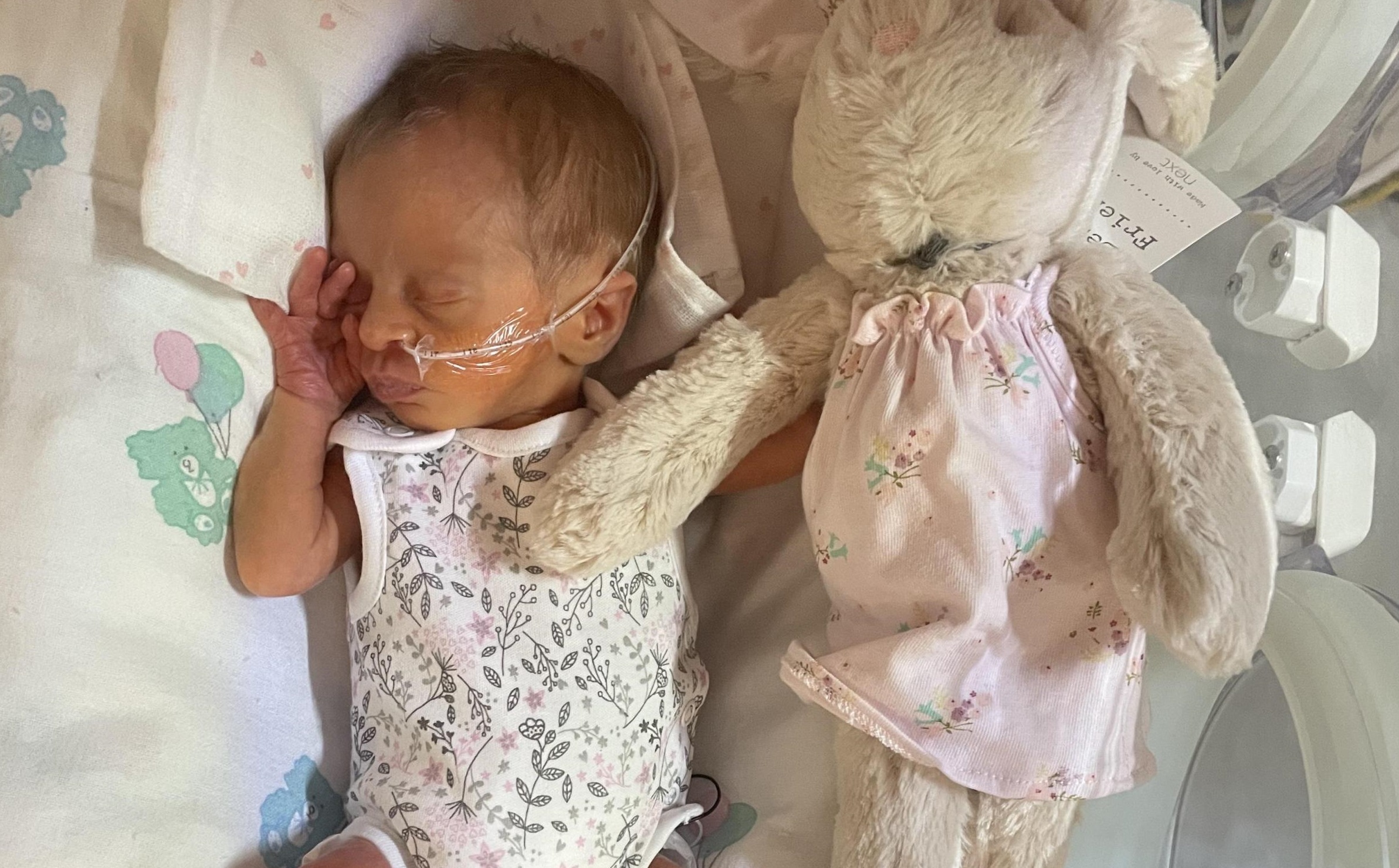 Parents thank York NHS for safe arrival of Bonnie Morgan