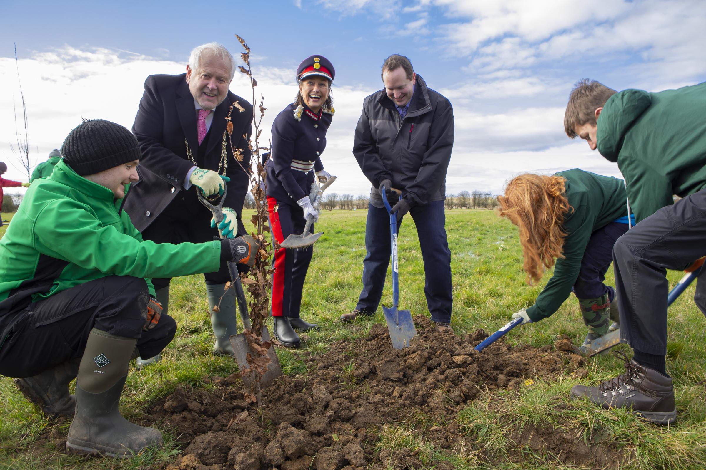 York celebrated as Champion City with Jubilee tree planting