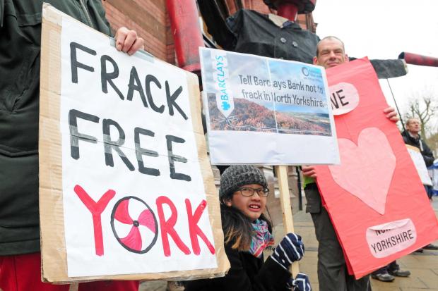 Flashback to anti-fracking protesters pictured outside Barclays bank in York City centre. But given the energy crisis, our letter writer suggests we think again on this controversial issue. What do you think? Email: letters@thepress.co.uk