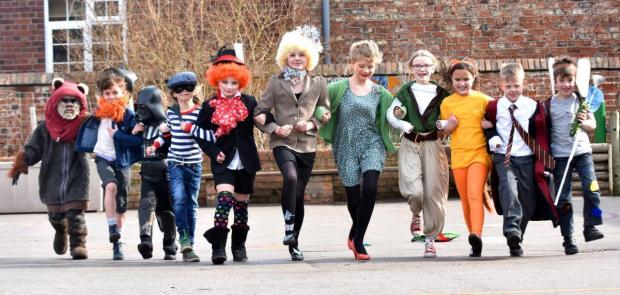York Press: Flashback to Fishergate Primary School pupils taking part in World Book Day