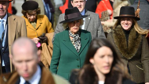 York Press: The Duchess of Cornwall joined racegoers on Ladies Day at the Cheltenham Festival. (PA)
