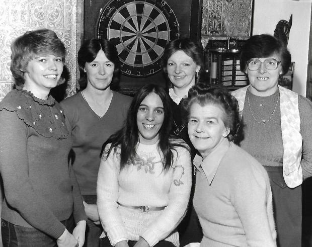 York Press: THE HORSESHOE LADIES' DARTS TEAM 1983