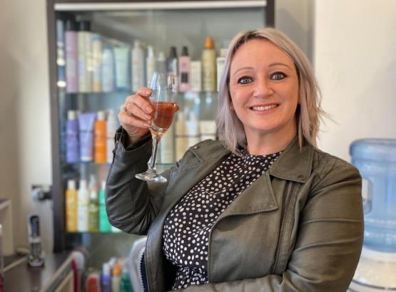 York Press: Kelly Teggin, who owns Kelly Teggin Hair and Beauty in Knaresborough