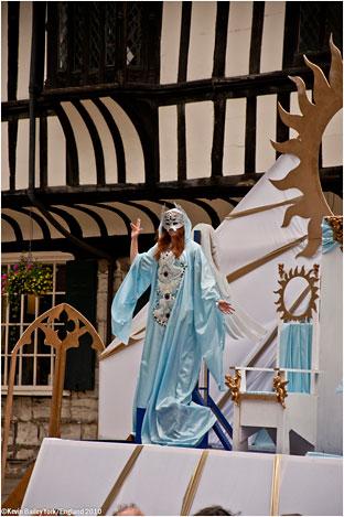 Angel at York Mystery Plays. Picture: Kevin Bailey