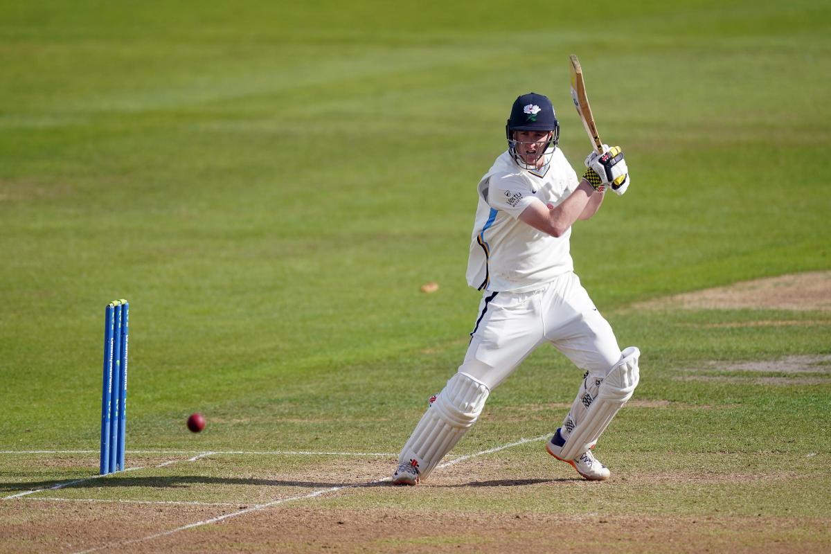 Yorkshire batter Harry Brook in action against Nottinghamshire. Picture: Mike Egerton/PA Wire