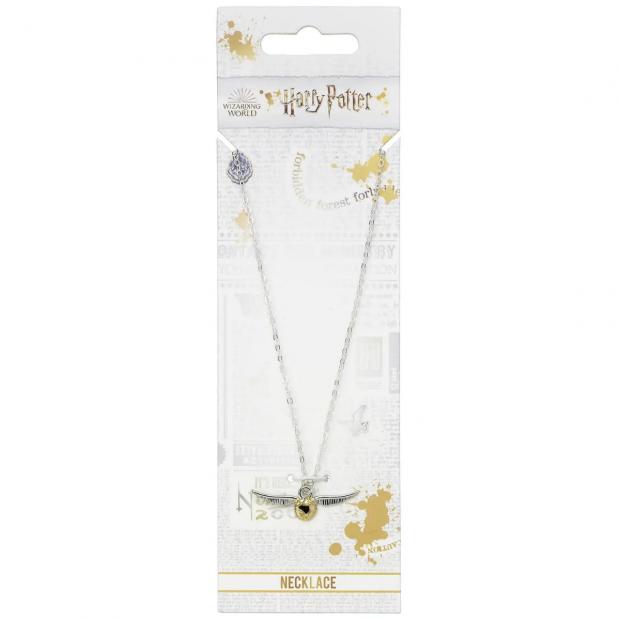 York Press: Harry Potter Golden Snitch Necklace (IWOOT)