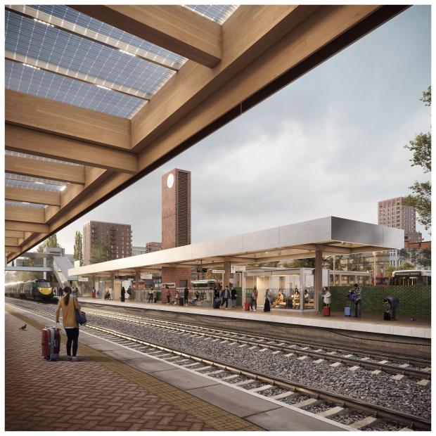 York Press: New rail station design in VR Picture: ExploreStation