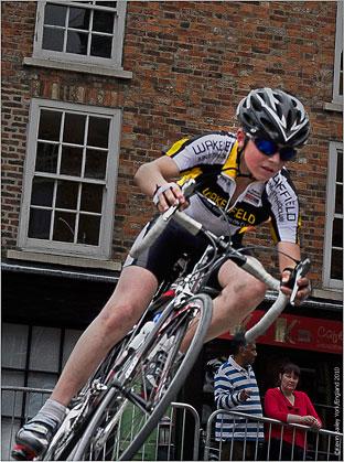 'Lean Lad' - Cycling City Races in York. Picture: Kevin Bailey