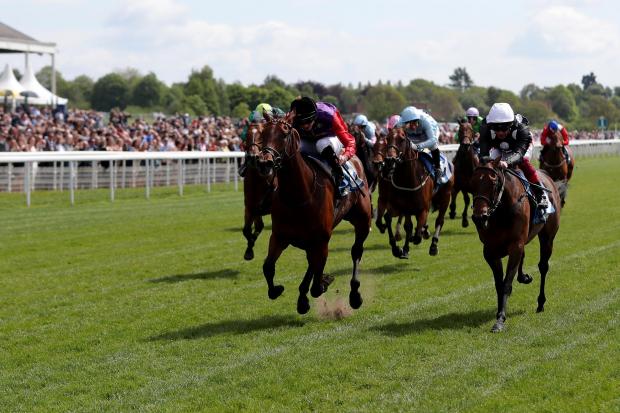 York Press: Magnetic charm ridden by James Doyle holds off Twist ‘n’ Shake to win the Oaks Farm Stables Fillies Stakes during day three of the 2019 Dante Festival at York Racecourse.