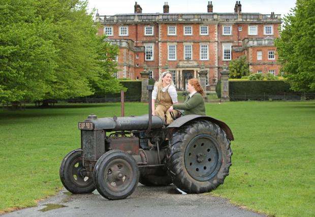 York Press: Tractor fest 'land girls' Charlotte Rudd and Kerrie Wilson