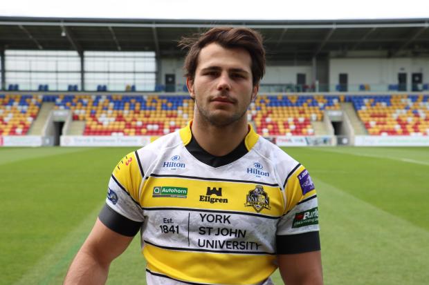 York City Knights have signed Australian back-rower, Bailey Antrobus. Picture: York City Knights