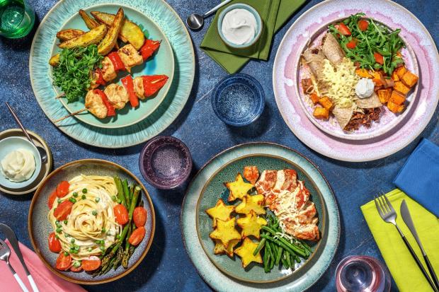 York Press: The HelloFresh Lightyear recipies are available for a five-week period, with two new recipes per week. Picture: HelloFresh