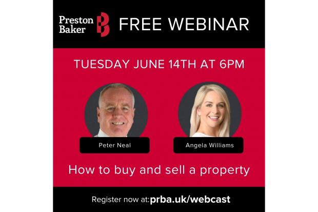 Preston Baker Estate Agents have launched a series of free webinars to help home movers