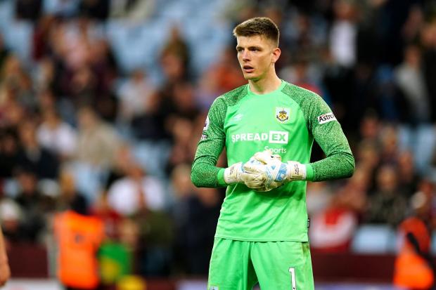 Burnley goalkeeper Nick Pope during the Premier League match at Villa Park, Birmingham. Picture:  Mike Egerton/PA Wire