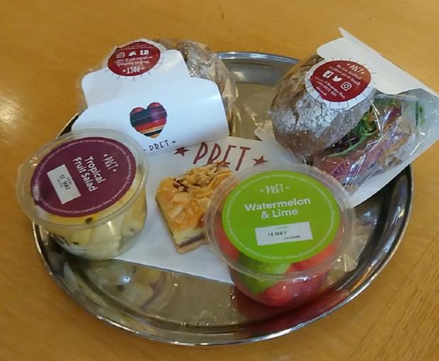 York Press: We went along and tried a few things from the Pret spring menu. Picture: NQ