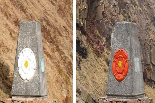 These markers on the M62 have been given listed status on Historic England's advice ahead of the Queen's Platinum Jubilee