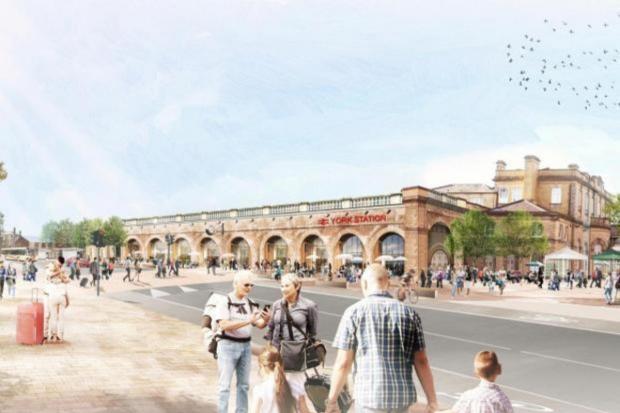 Plans for the York Station Gateway project