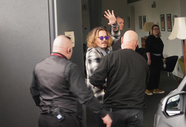 York Press: Johnny Depp. Picture: PA