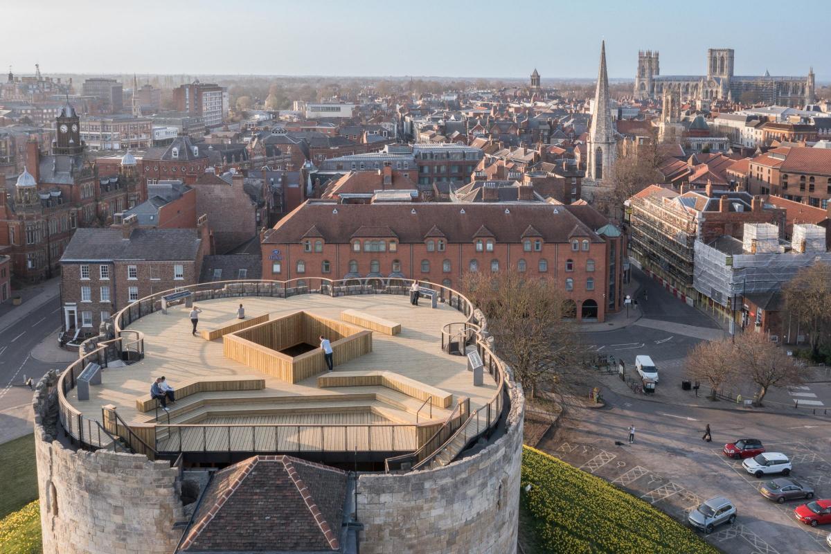 Clifford's Tower: winner of the Press People's Choice Award and the Young People's Award