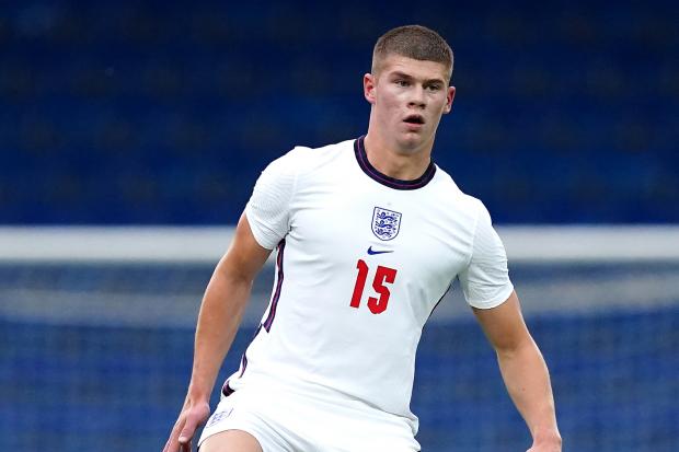 England's Charlie Cresswell during the UEFA European U21 Championship Qualifying match at the Proact Stadium, Chesterfield. Picture: Martin Rickett/PA Wire