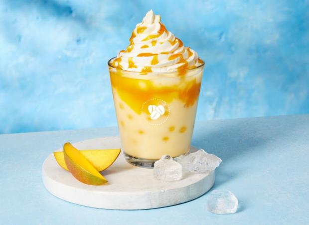 York Press: Tropical Mango Bubble Frappé & Light Dairy Swirl (Costa Coffee)