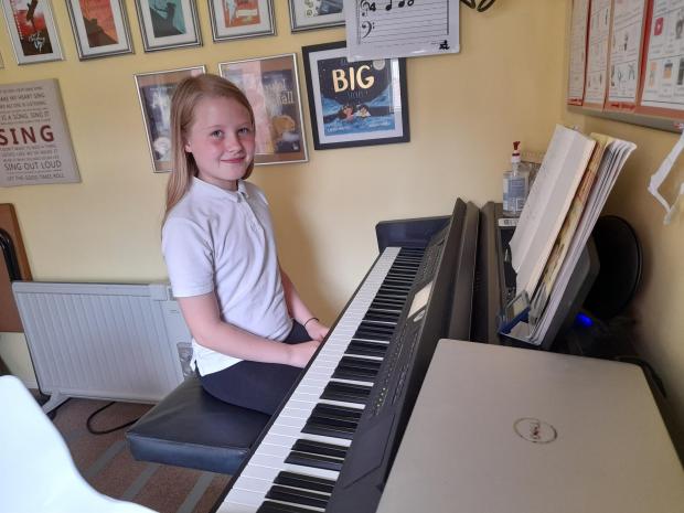 York Press: A piano student of Karen's Picture: Karen Langtree