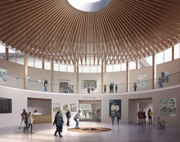 York Press: An artist's impression of the NRM's proposed Central Hall