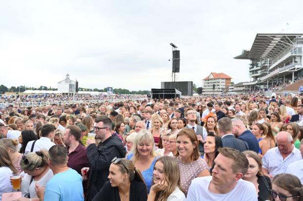 York Press: Around 45,000 attended the weekend Picture: York Racecourse