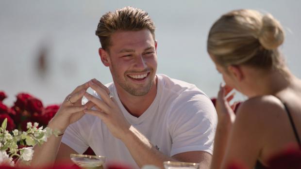 York Press: Andrew and Tasha on a date. Love Island continues tonight at 9pm on ITV2 and ITV Hub. Episodes are available the following morning on BritBox (ITV)