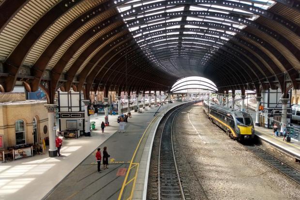Train strikes will hit York tomorrow LNER, CrossCountry and Hull Trains affected. York station during the previous RMT rail strikes. Picture: Mike Laycock
