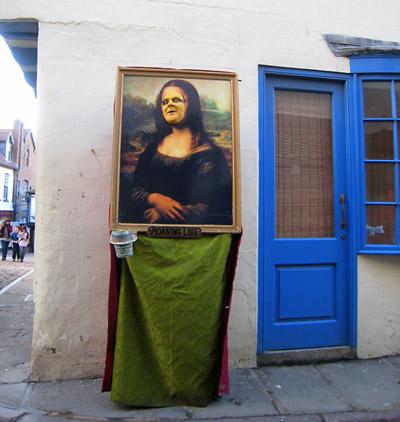 'Mona Lisa' in Whitby - Picture: Barbara Hudson