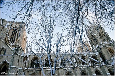 York Minster in the snow - Picture: Kevin Bailey (via flickr)