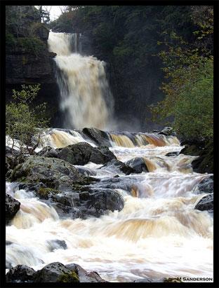 Ingleton Waterfall - Picture: Mike Sanderson (via Flickr)