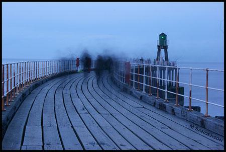 Whitby Pier - Picture: Mike Sanderson (via Flickr)