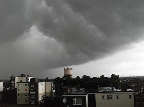 Storm over Acomb. Picture: Carl Spencer (via Flickr)