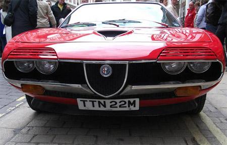 Alfa Romeo parade. Picture: Carl Spencer
