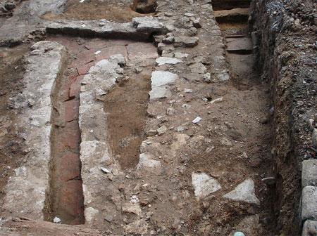 Roman bath dig in York. Picture: Carl Spencer