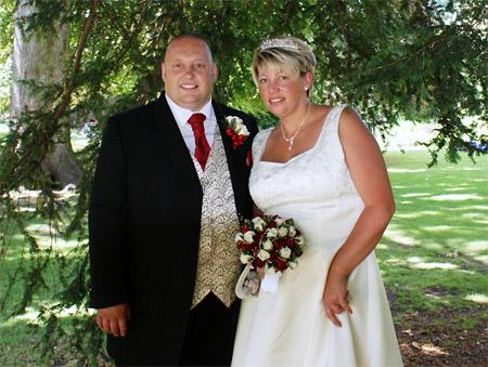 "Susan Gowland and Andrew Fogg married at York Registry Office on Saturday 2nd of July 2011". Picture: Andy Gordon