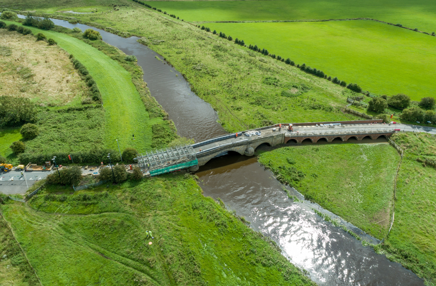 Major repairs on historic Bubwith Bridge reach halfway stage - Vimarsana News