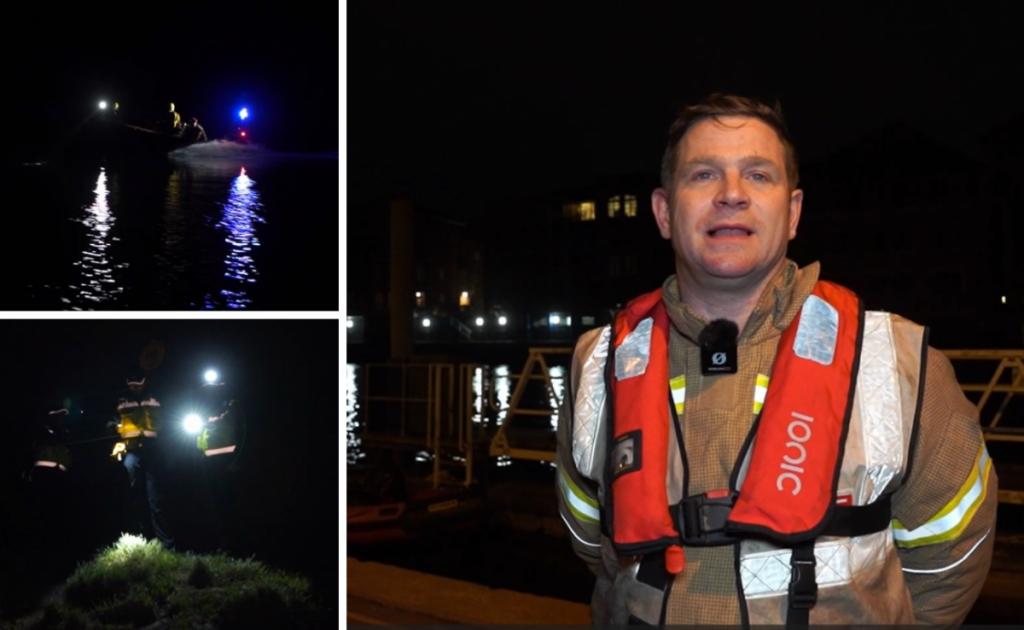 Rivers in York were buzzing with rescue crews last night – here’s the reason why